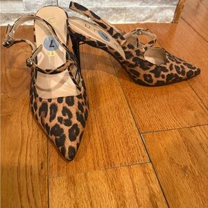Unisa Leopard Print Heels